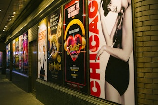 Shubert Alley Posters